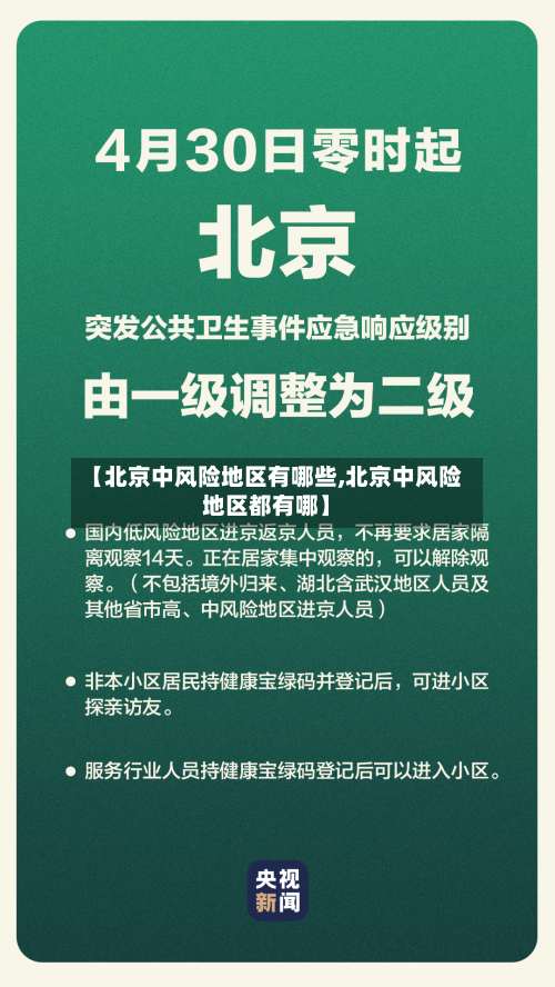 【北京中风险地区有哪些,北京中风险地区都有哪】