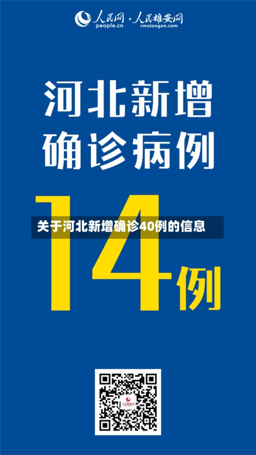 关于河北新增确诊40例的信息
