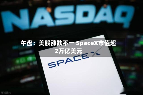 午盘：美股涨跌不一 SpaceX市值超2万亿美元-第2张图片