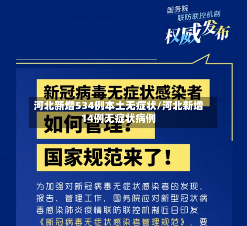 河北新增534例本土无症状/河北新增14例无症状病例-第2张图片
