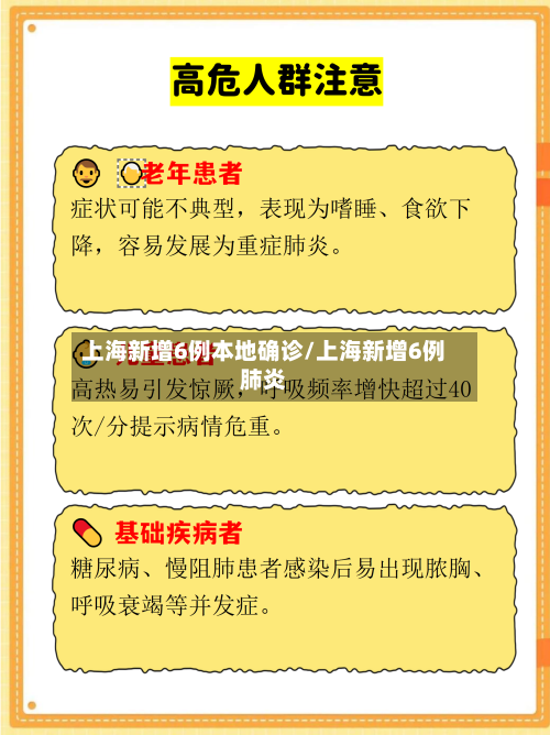 上海新增6例本地确诊/上海新增6例肺炎