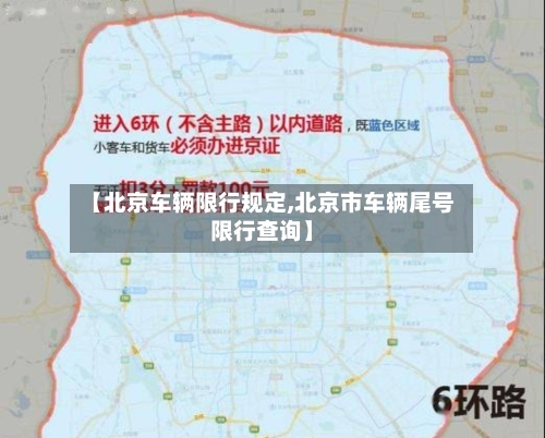 【北京车辆限行规定,北京市车辆尾号限行查询】