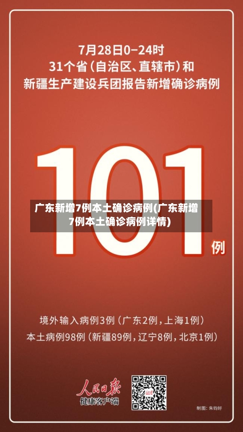 广东新增7例本土确诊病例(广东新增7例本土确诊病例详情)-第2张图片